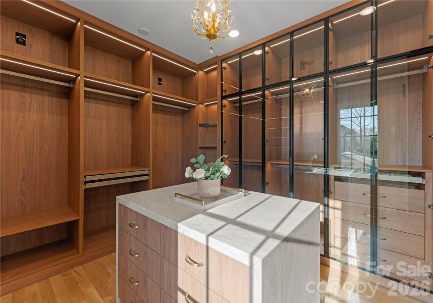 Furnished interior view inside a new home in , Charlotte (Image 32).