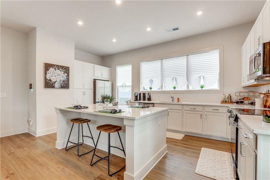 Furnished interior view inside a new home in , Atlanta (Image 18).