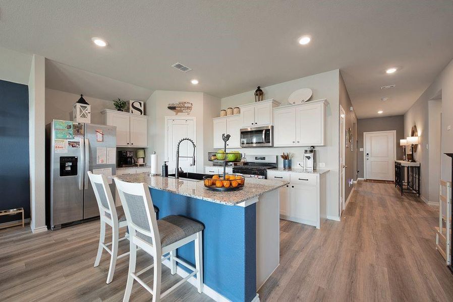 Furnished interior view inside a new home in , Fort Worth (Image 12).