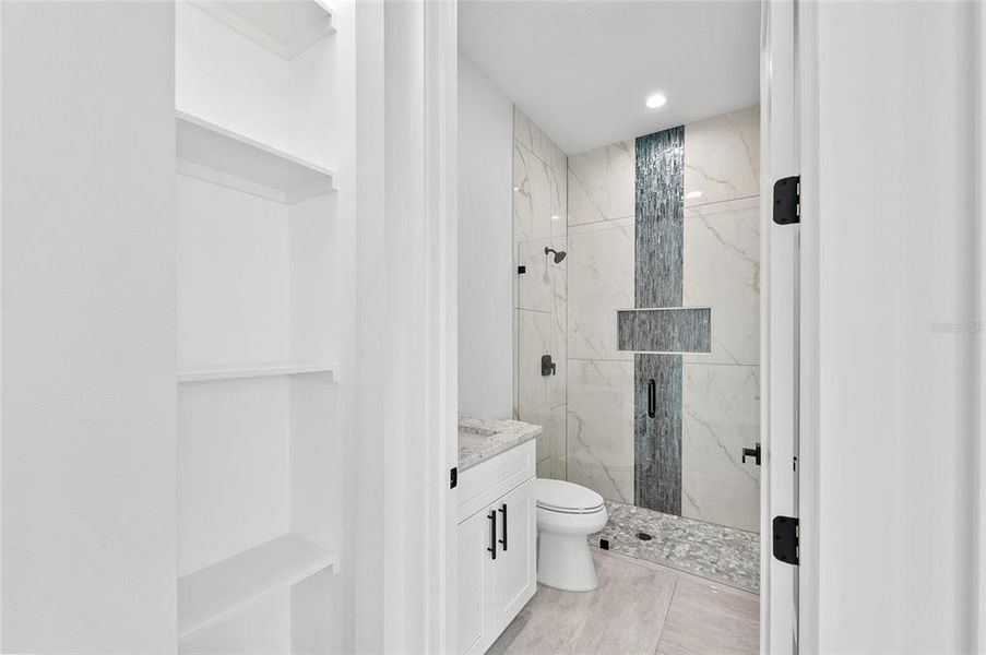 Furnished interior view inside a new home in , Palmetto (Image 19).