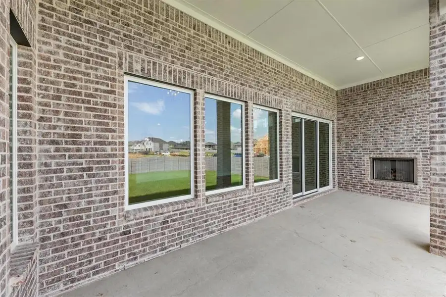 The Berkley A Outdoor Living Area