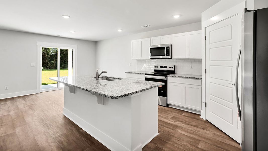 Furnished interior view inside a new home in Merchant Point, Jacksonville (Image 7).