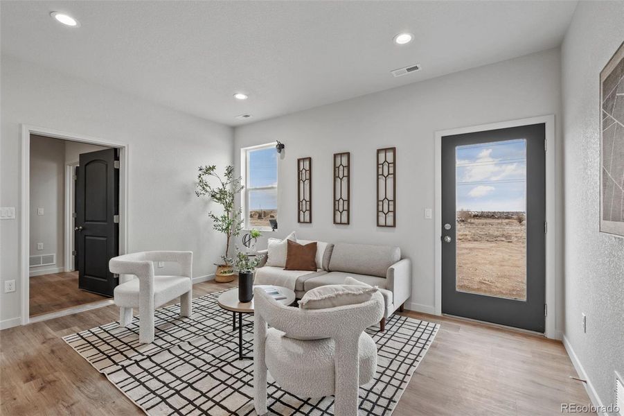 Furnished interior view inside a new home in , Pueblo West (Image 15).