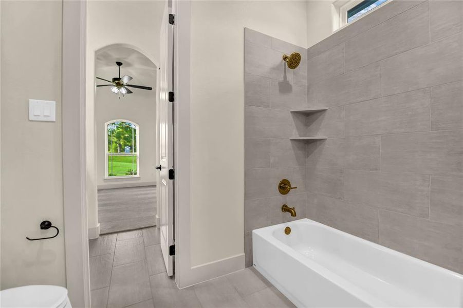 Furnished interior view inside a new home in , Decatur (Image 18).