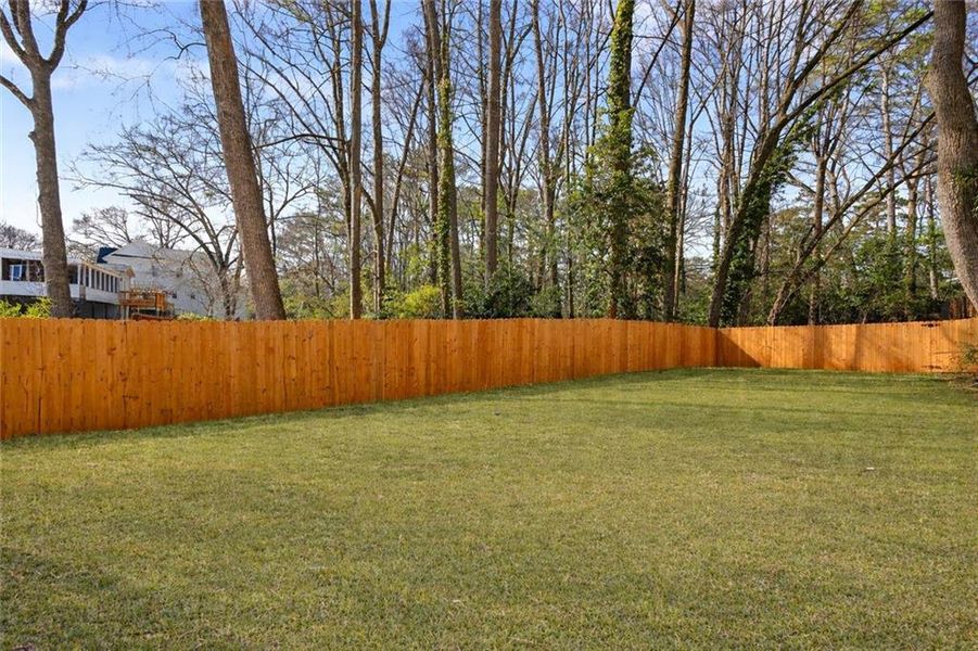 Exterior details and patio area of a home in , Atlanta (Image 30).