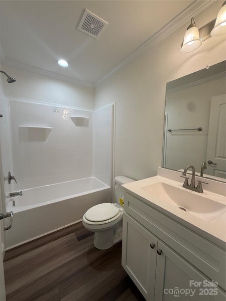 Furnished interior view inside a new home in , Hendersonville (Image 8).