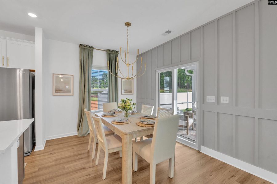 Furnished interior view inside a new home in Boykin Hills, Chapin (Image 12).
