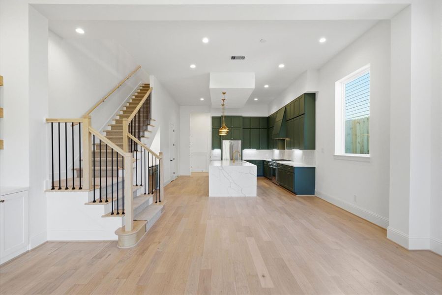 Furnished interior view inside a new home in , Houston (Image 16).