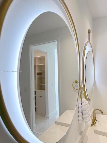 Furnished interior view inside a new home in Mr. C Residences, Miami (Image 13). Furnished interior view inside a new home in Mr. C Residences, Miami (Image 13).