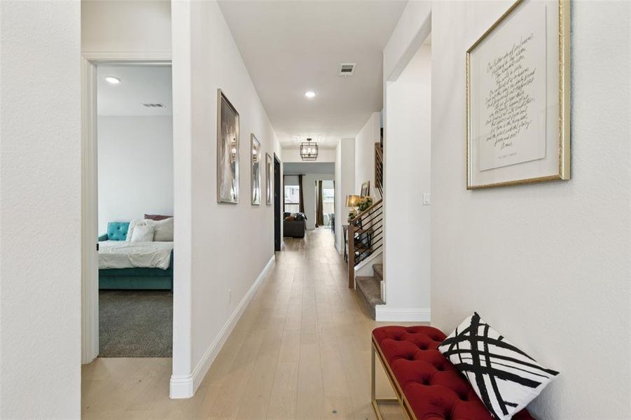 Furnished interior view inside a new home in , Rowlett (Image 18).