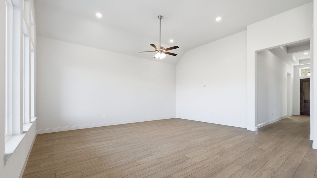 Representative furnished interior of a home built from the Tulane by DRB Homes in Green Meadows Classic, Celina (Image 13).