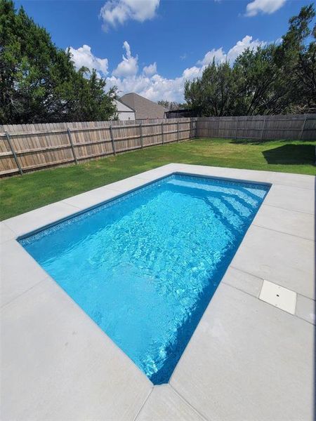 Step into your very own Island Oasis in your backyard with plunge swimming pool. Step into your very own Island Oasis in your backyard with plunge swimming pool.