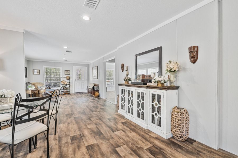 Furnished interior view inside a new home in , Cottageville (Image 40).