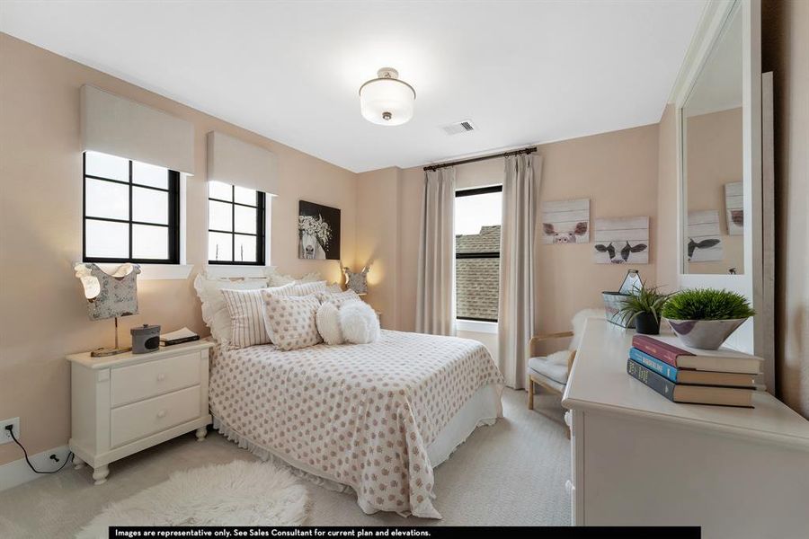 Furnished interior view inside a new home in La Terra, Celina (Image 15).
