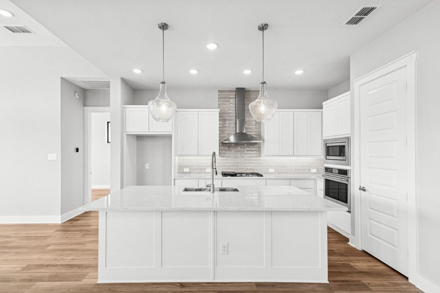 Furnished interior view inside a new home in ARTAVIA 50' Homesites, Conroe (Image 10).