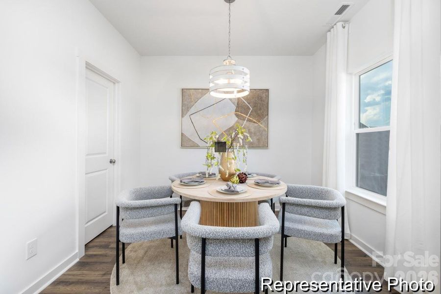Furnished interior view inside a new home in Autumn Ridge, High Shoals (Image 8).