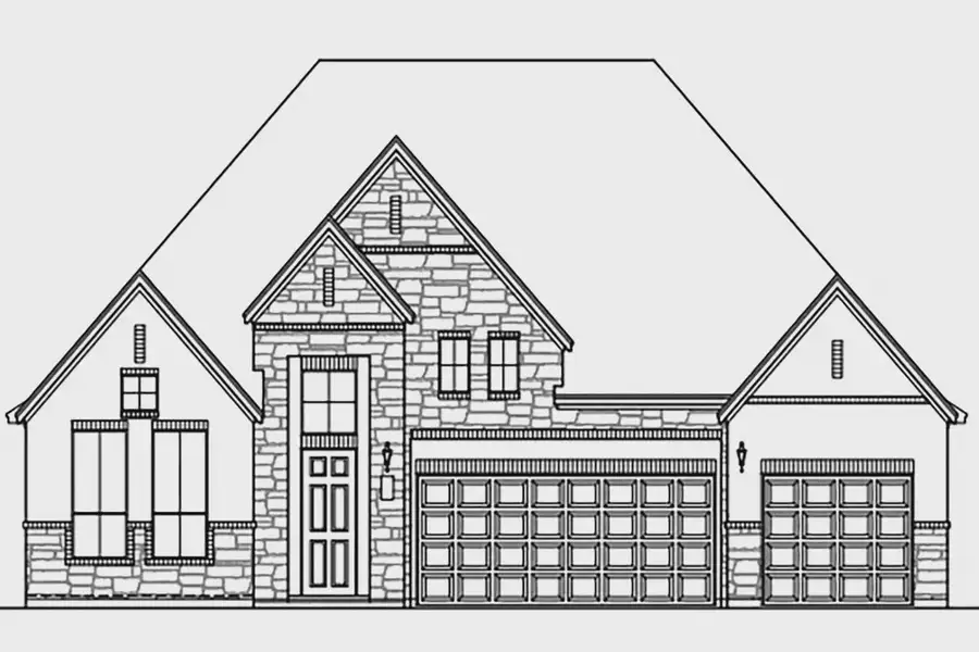 Representative rendering of the exterior for the Sydney by Chesmar Homes (Image 4).