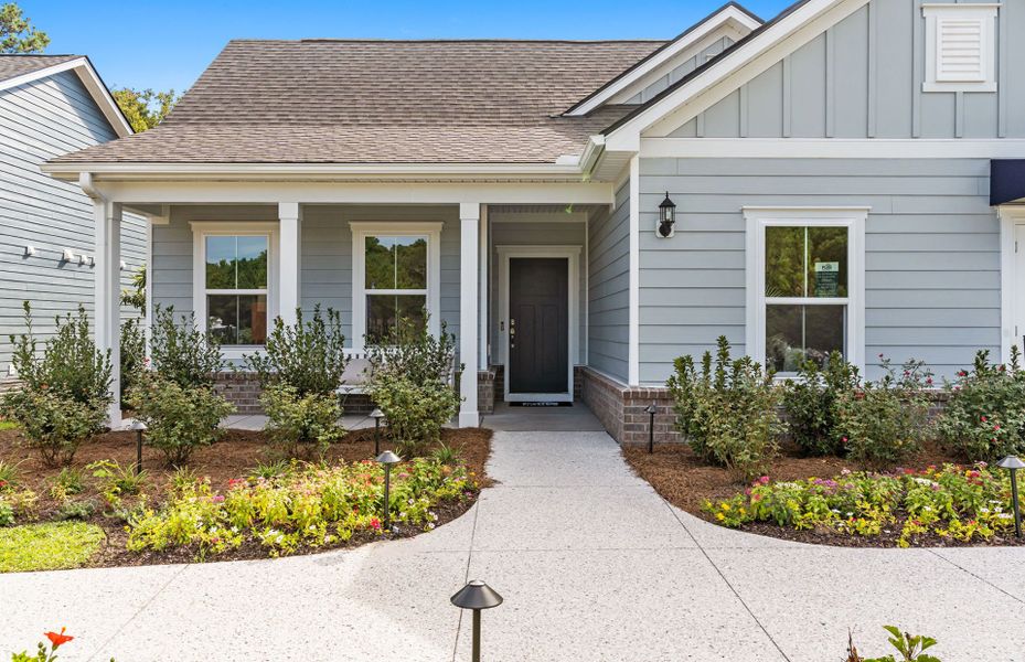 Exterior details and patio area of a home in Solserra, Shallotte (Image 3). Exterior details and patio area of a home in Solserra, Shallotte (Image 3).