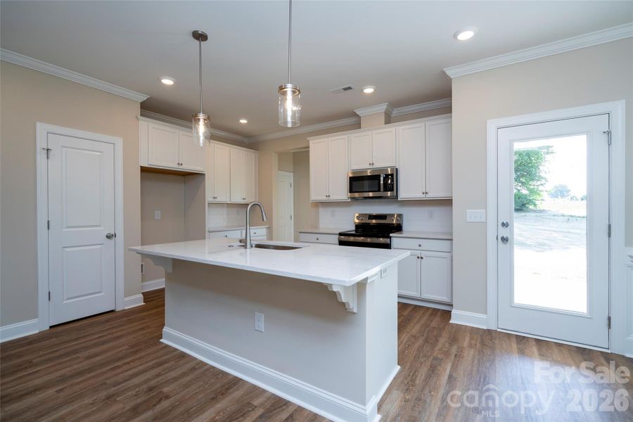 Furnished interior view inside a new home in , Monroe (Image 14). Furnished interior view inside a new home in , Monroe (Image 14).