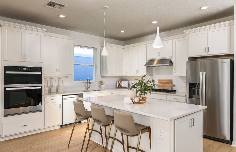 Furnished interior view inside a new home in Riverwood, Zephyrhills (Image 9).