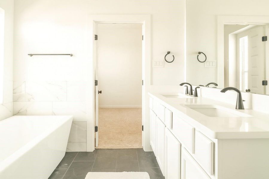 Furnished interior view inside a new home in , Fulshear (Image 10).