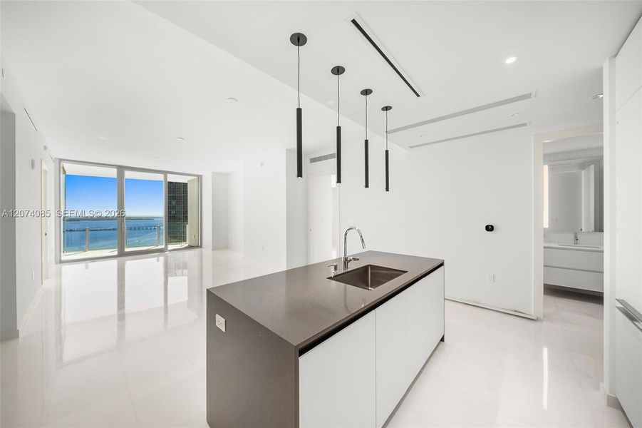Furnished interior view inside a new home in , Miami (Image 5).