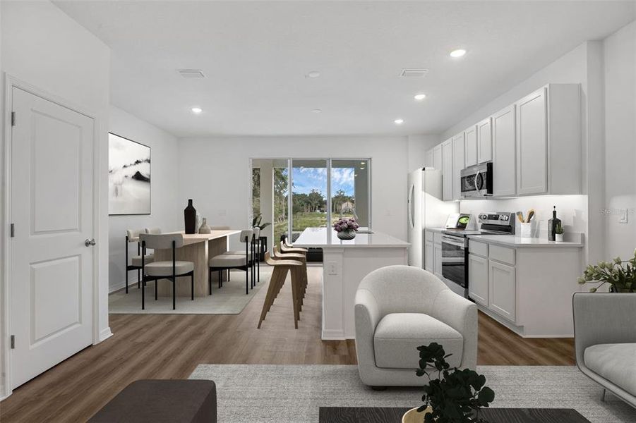 Furnished interior view inside a new home in Delaney Reserve, Deland (Image 6).