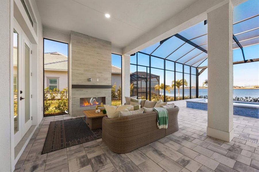 Exterior details and patio area of a home in , Sarasota (Image 35). Exterior details and patio area of a home in , Sarasota (Image 35).