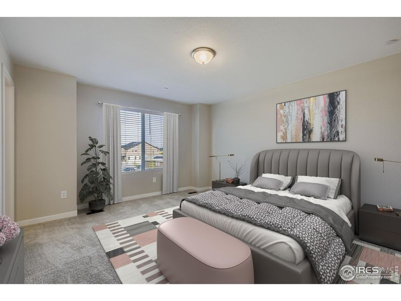 Furnished interior view inside a new home in Waterfield, Fort Collins (Image 4).