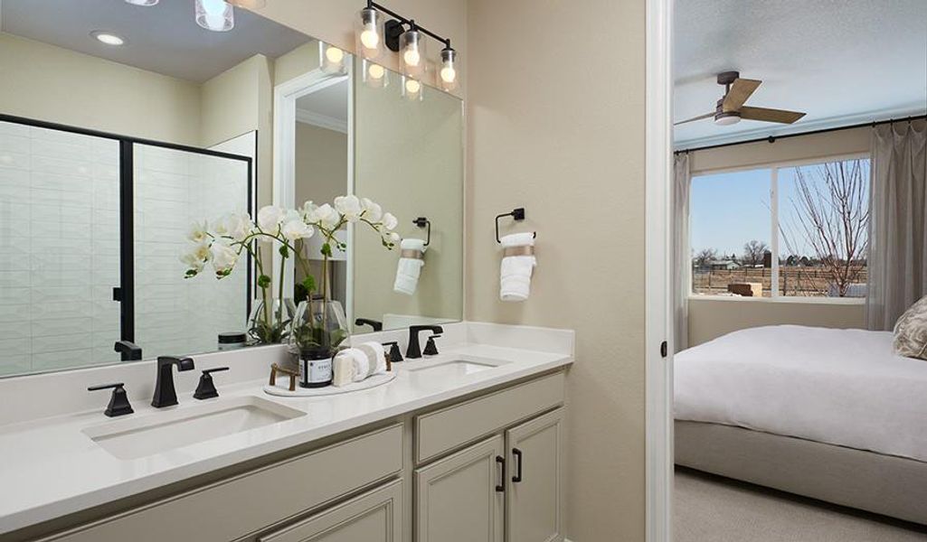 Primary Bath with Dual Vanities - Representative Photo