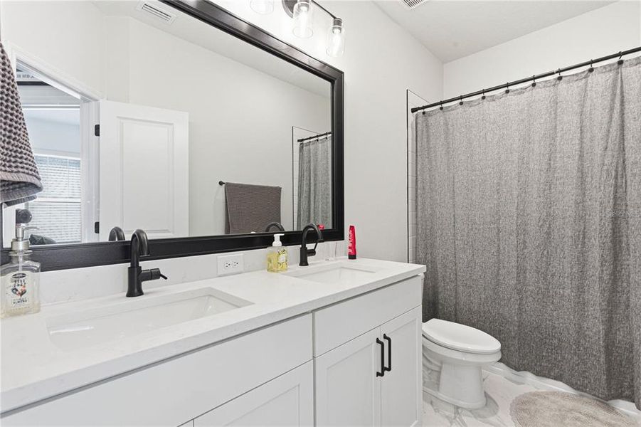 Furnished interior view inside a new home in , Tampa (Image 57). Furnished interior view inside a new home in , Tampa (Image 57).