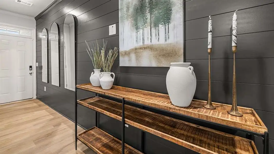 Furnished interior view inside a new home in Rosewood Farms, Acworth (Image 3).