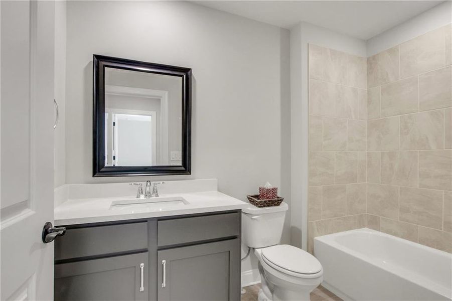 Furnished interior view inside a new home in , Cumming (Image 42). Furnished interior view inside a new home in , Cumming (Image 42).