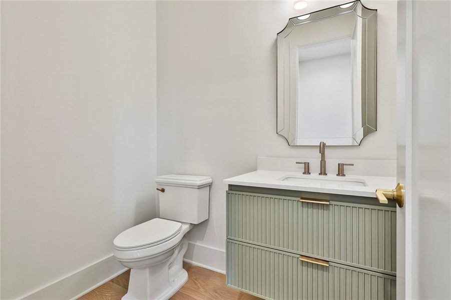 Furnished interior view inside a new home in Gardens at Arbor Springs, Newnan (Image 11).