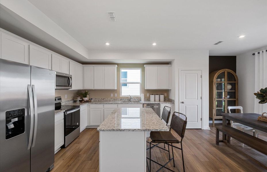 Furnished interior view inside a new home in , Summerville (Image 7).