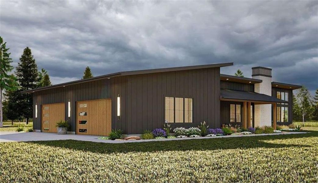 Front exterior of a new home in , Bremen, GA, highlighting curb appeal (Image 1).