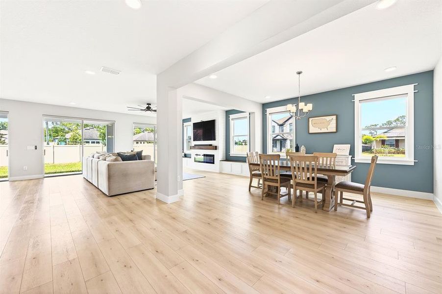 Furnished interior view inside a new home in , Oviedo (Image 5).