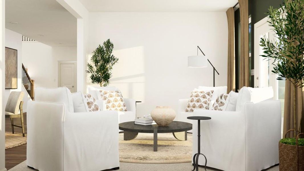 Furnished interior view inside a new home in Deer Valley, Canton (Image 23).