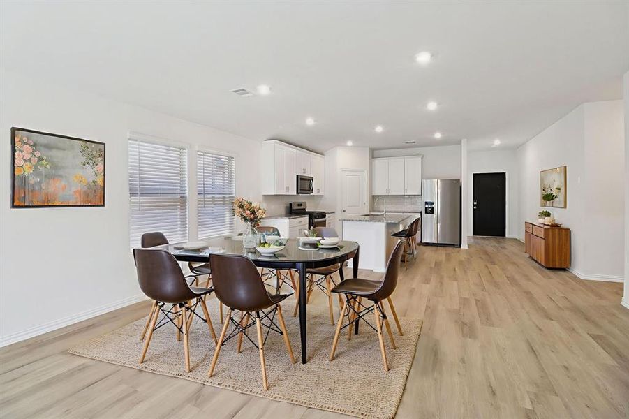 Photo is not of the actual home, but is an inspirational photo of builder’s model home and may depict options, furnishings, and/or decorator features that are not included.