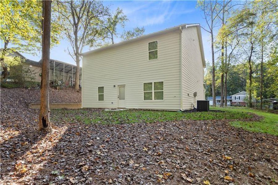 Exterior details and patio area of a home in , Buford (Image 4).