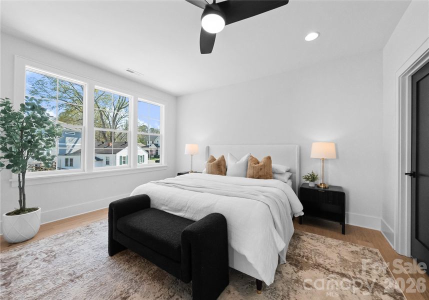 Furnished interior view inside a new home in , Charlotte (Image 13).