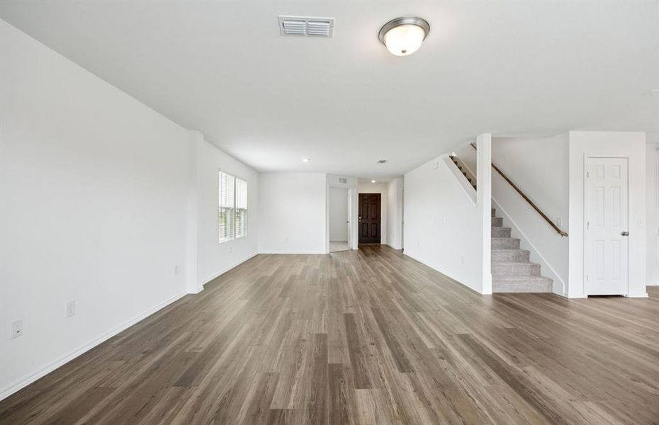 Spacious gathering room