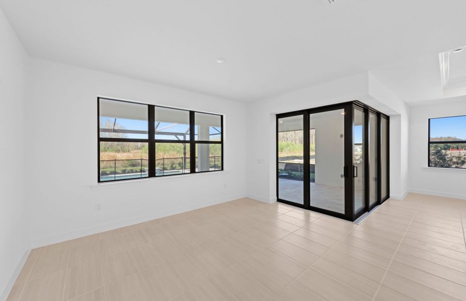 Spacious, unfurnished interior of a new home in Del Webb Naples, Ave Maria (Image 17). Spacious, unfurnished interior of a new home in Del Webb Naples, Ave Maria (Image 17).