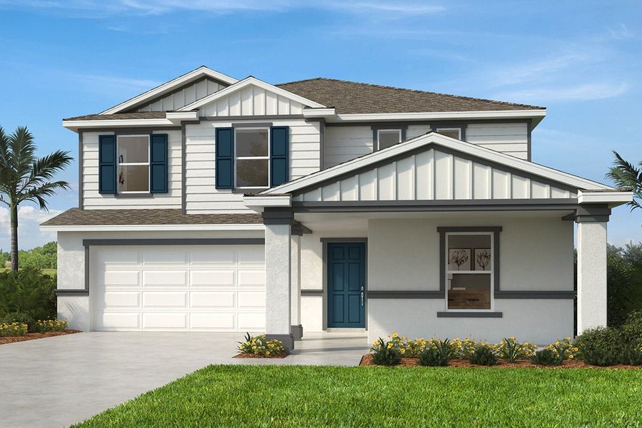 Front exterior of a home in the Hilliard Ridge community, located in Kissimmee, FL (Image 14).