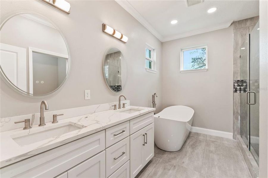 Furnished interior view inside a new home in , Tampa (Image 12).