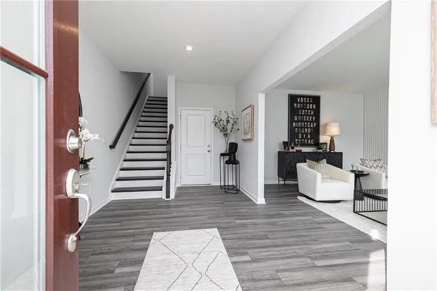 Furnished interior view inside a new home in , Lawrenceville (Image 29).