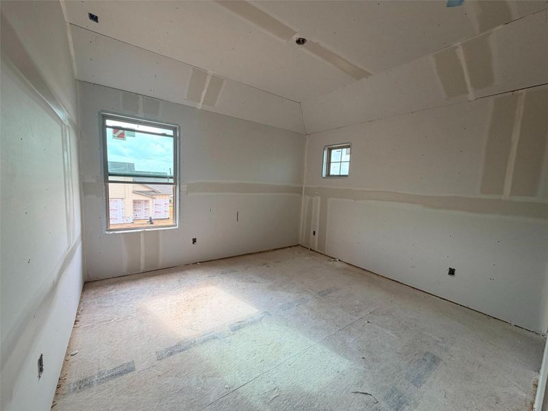 Construction Progress - bedroom