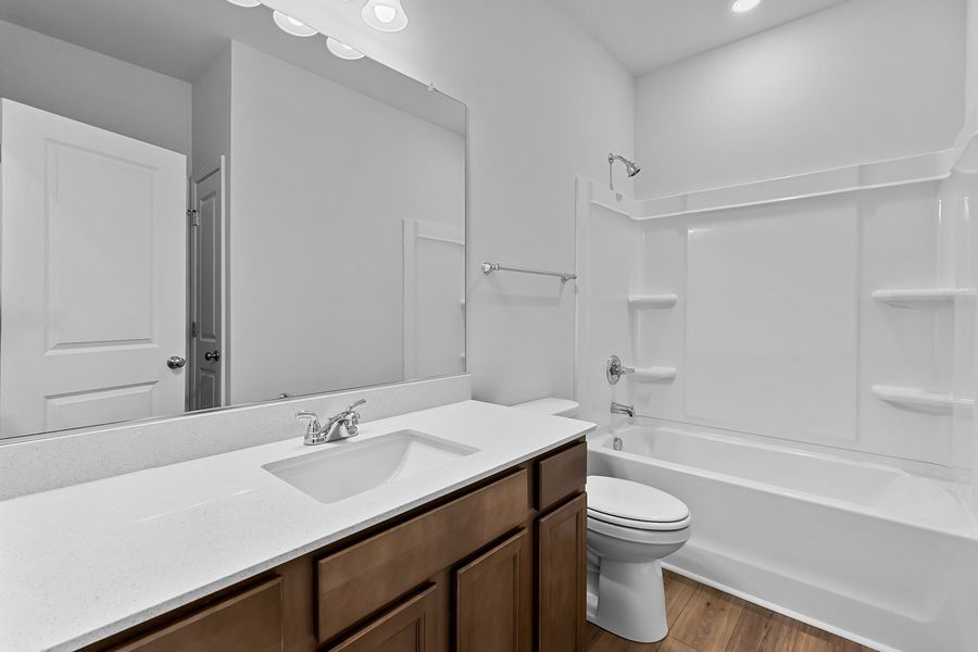 Furnished interior view inside a new home in Bell West, Kernersville (Image 18).