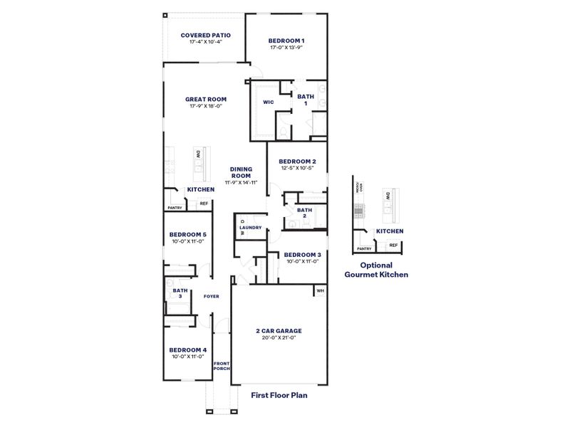 2D floor plan layout for the Hayden by D.R. Horton in Upper Canyon, Phoenix, AZ (Image 5). 2D floor plan layout for the Hayden by D.R. Horton in Upper Canyon, Phoenix, AZ (Image 5).