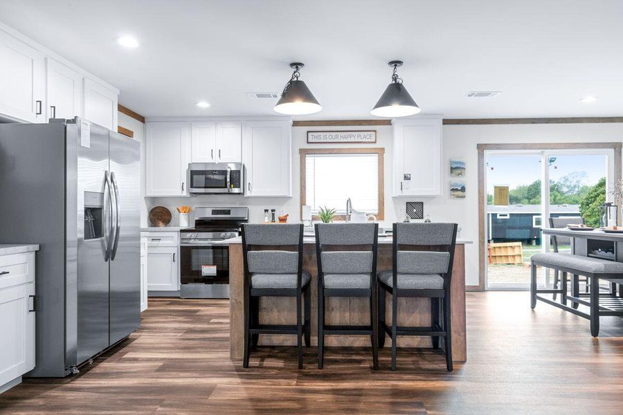 Furnished interior view inside a new home in , St. Stephen (Image 8).